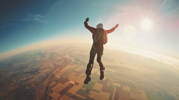 Découvrez le frisson du saut en parachute